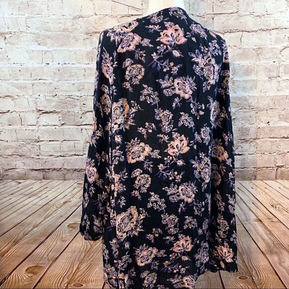 Billabong open tunic blouse cover up - Picture 2 of 5